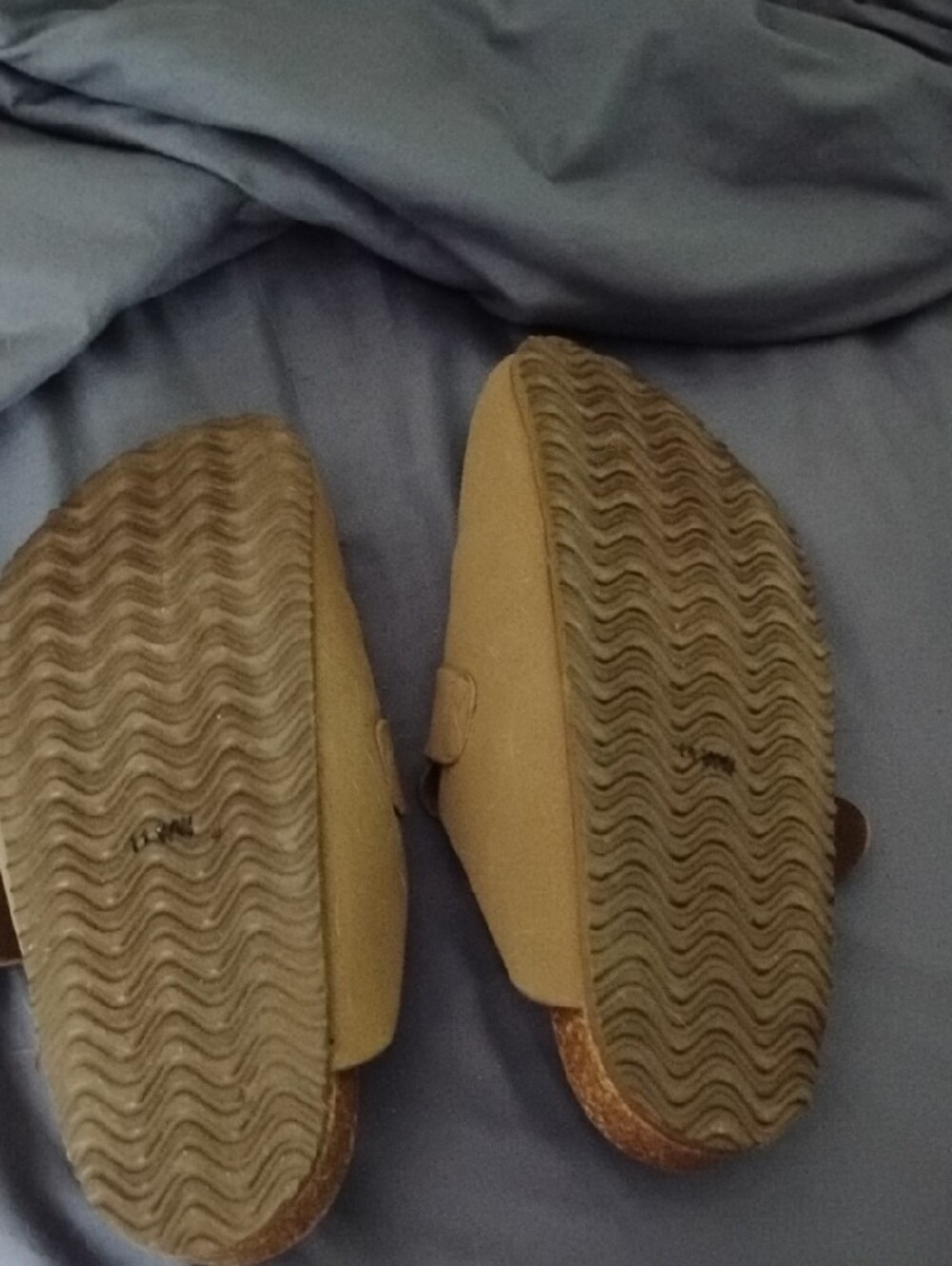 torrid Mustard Tan Buckle Slip-On Clogs - Picture 3 of 5